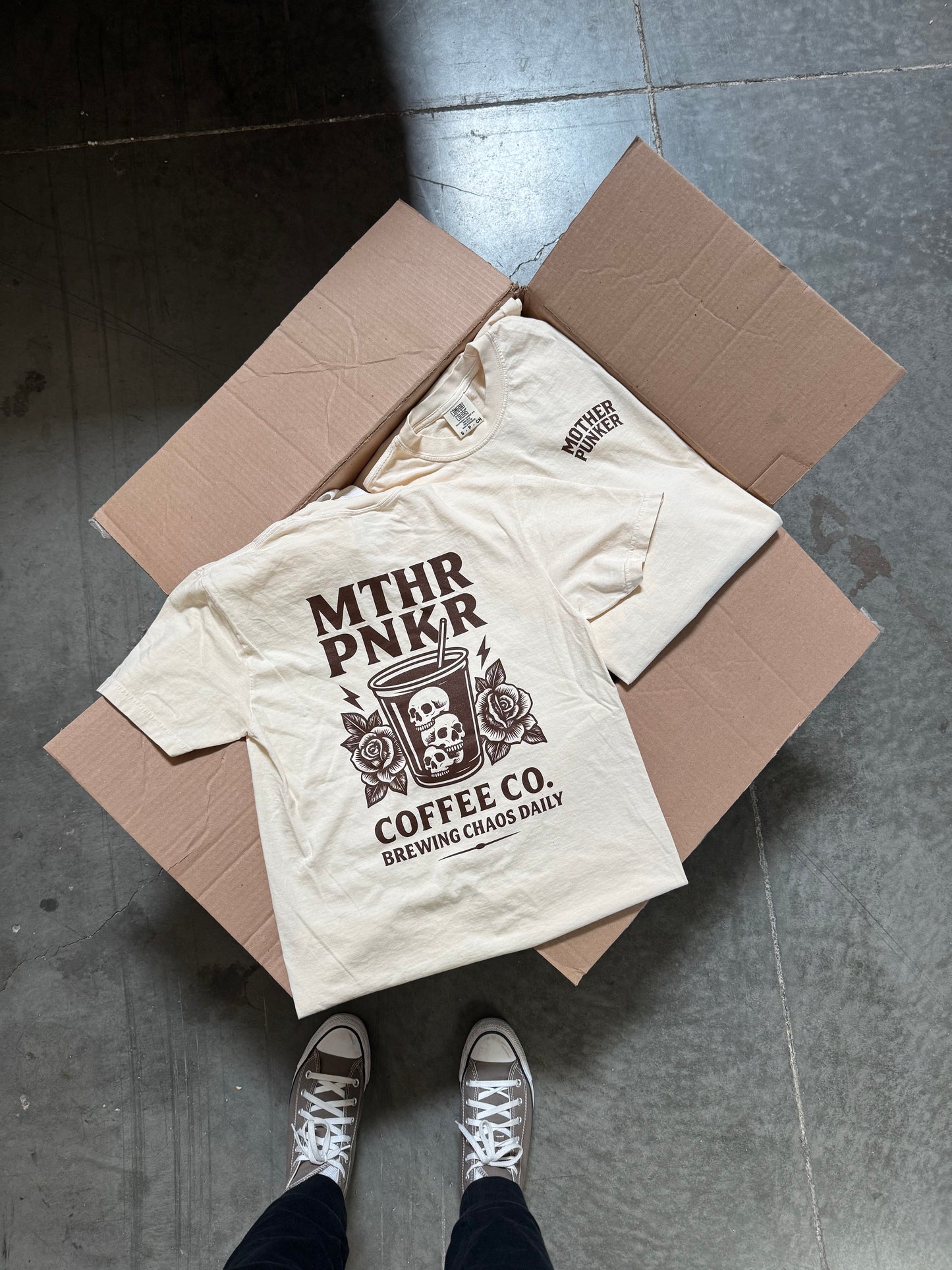 MP Coffee Co Tee - Cream