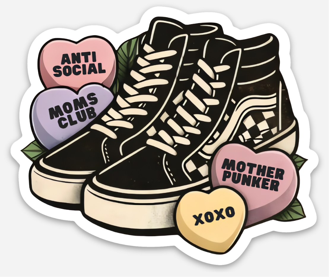 Candy Kicks Sticker