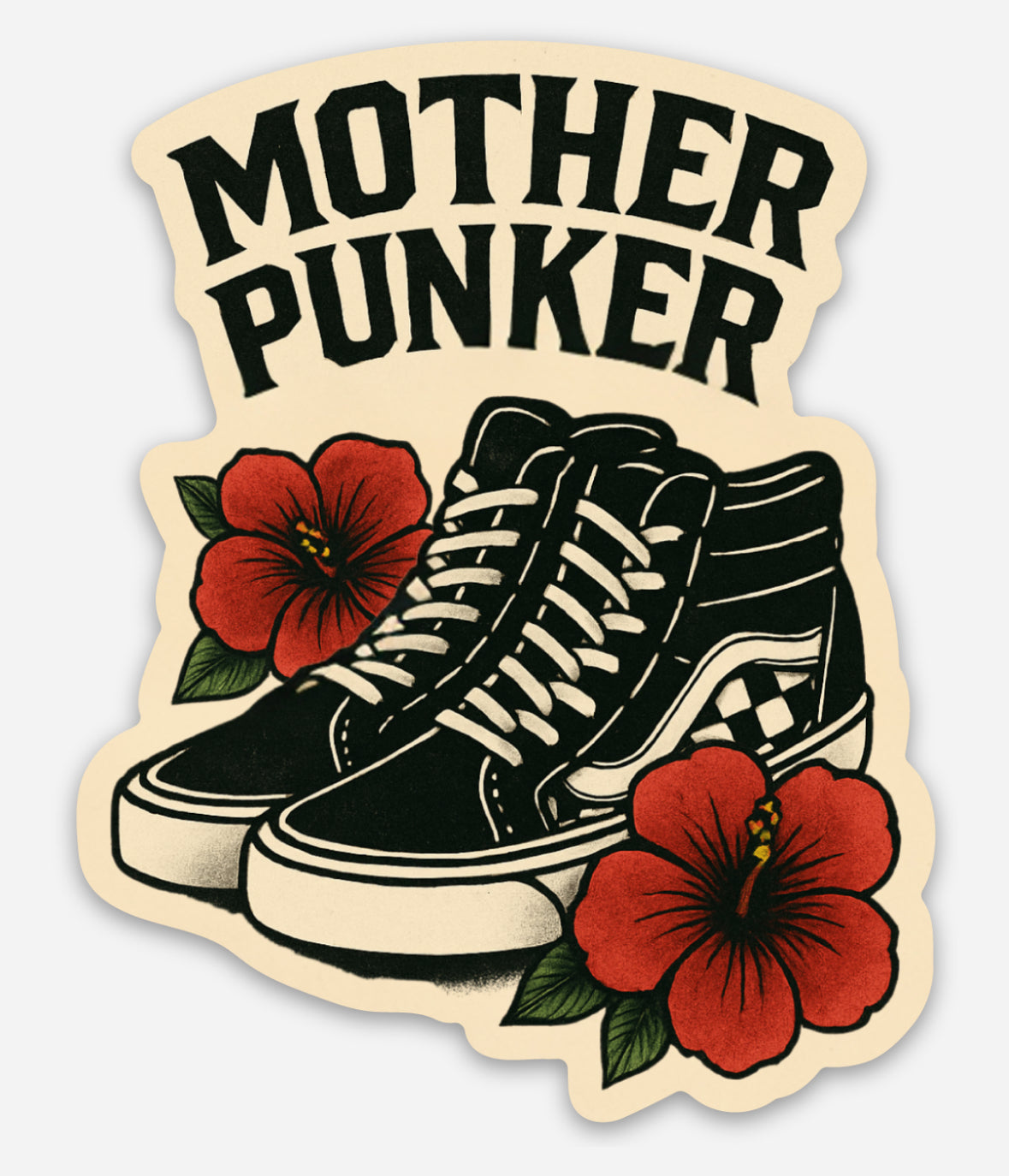 Aloha Kicks Sticker