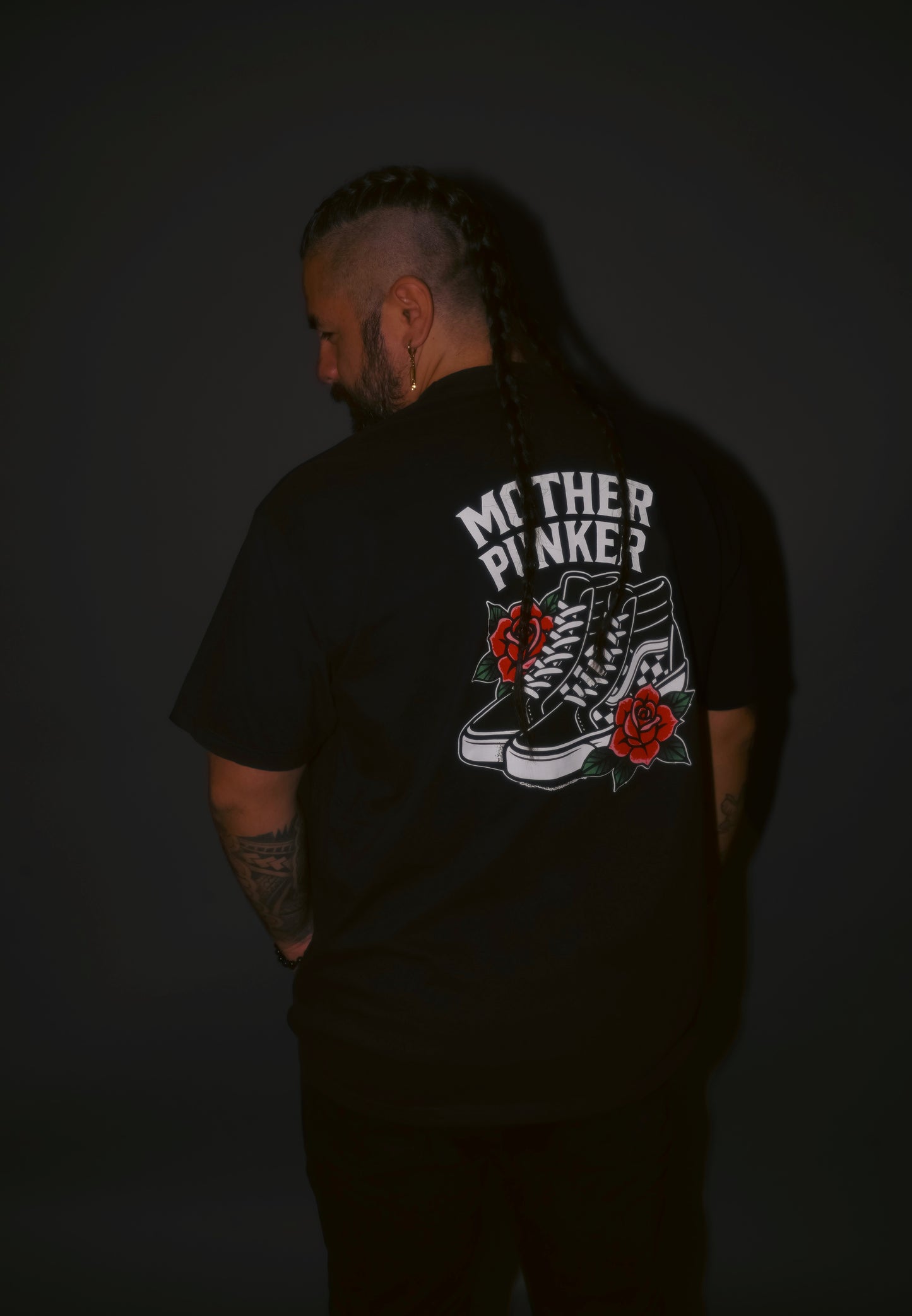Mother Punker Kicks - Tee - Black