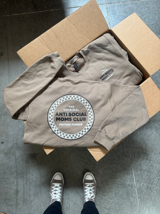 OG Checkers - Crewneck - Coffee