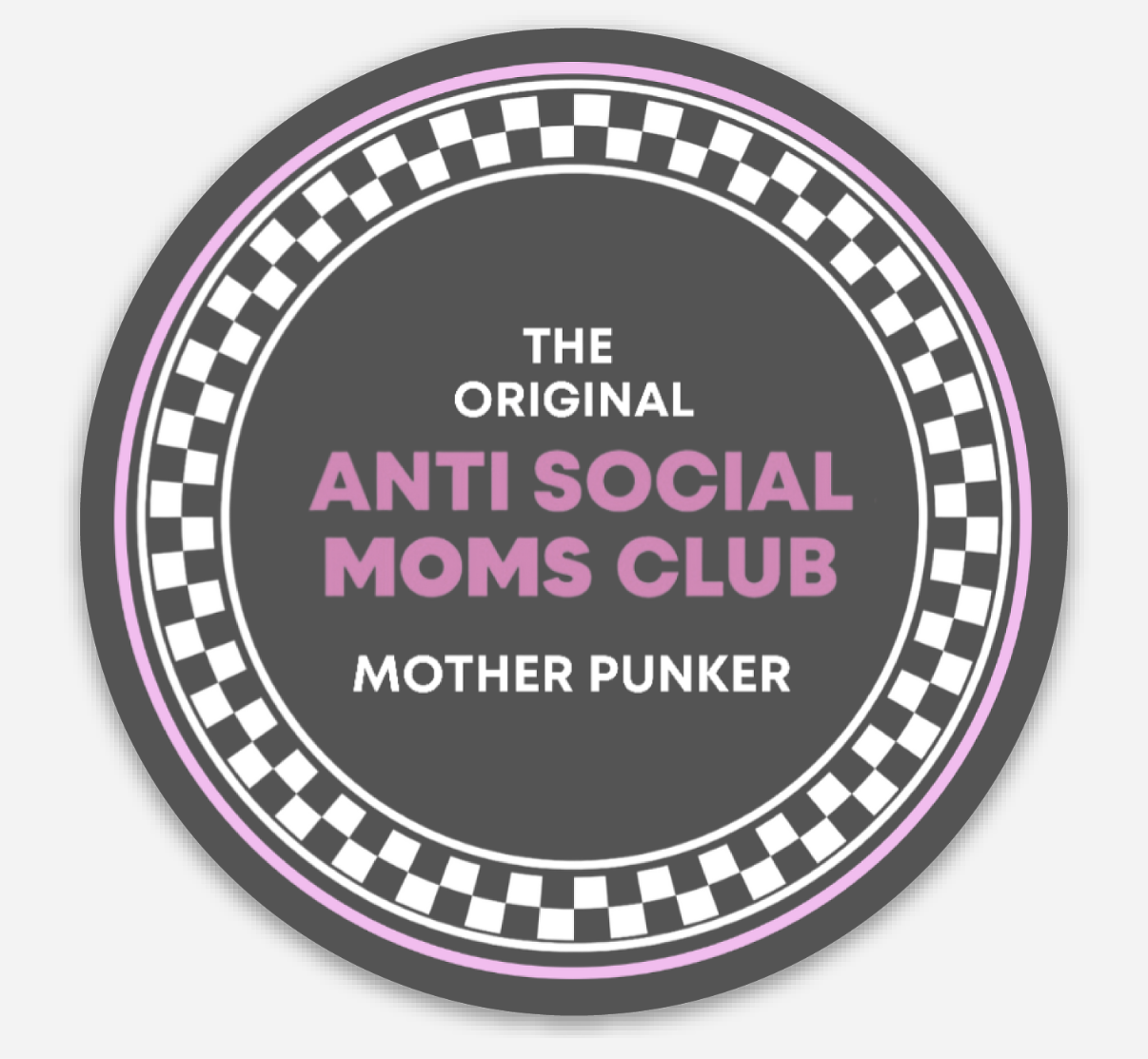 OG Checkers Sticker - Blush