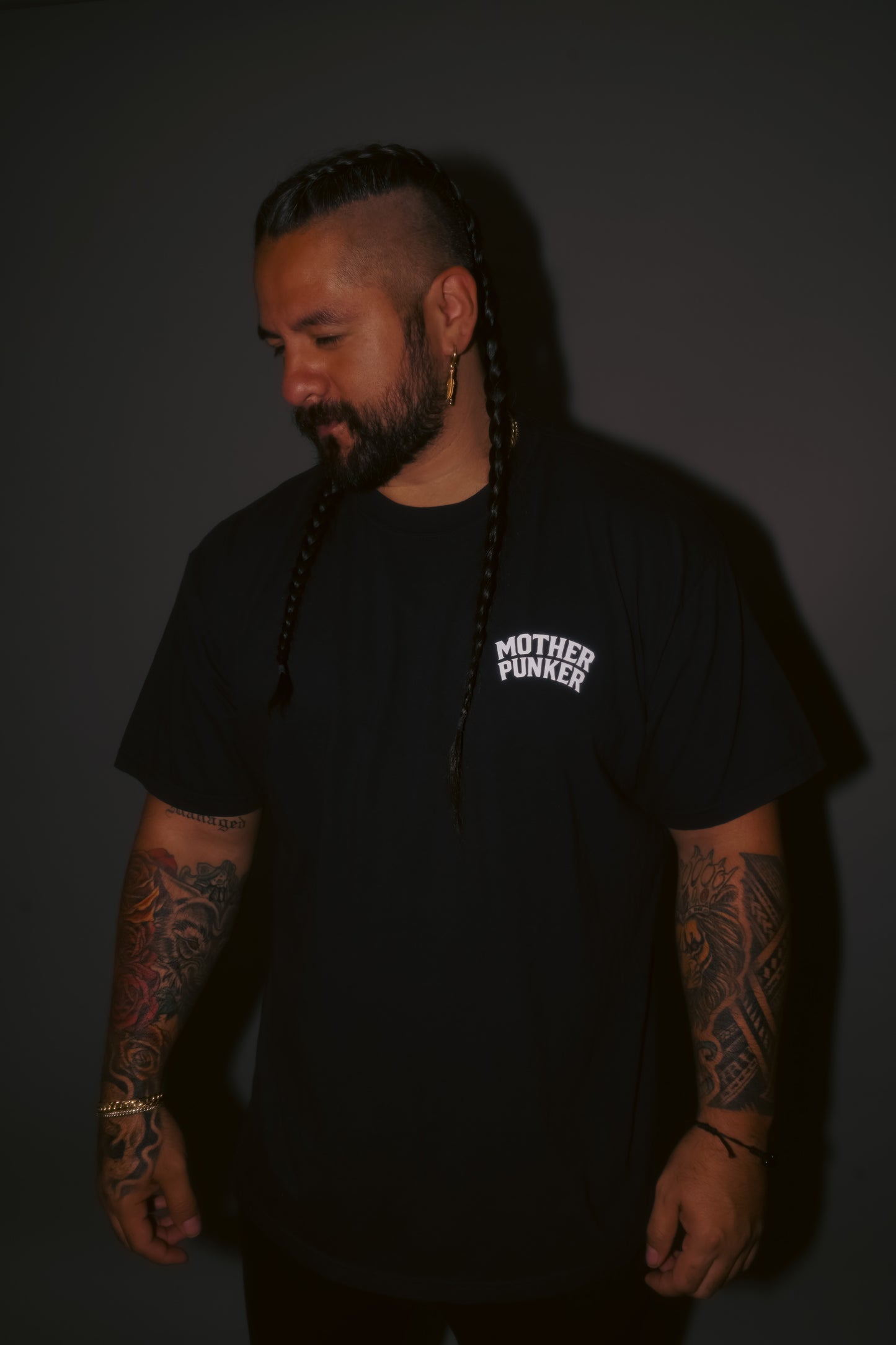 Mother Punker Kicks - Tee - Black