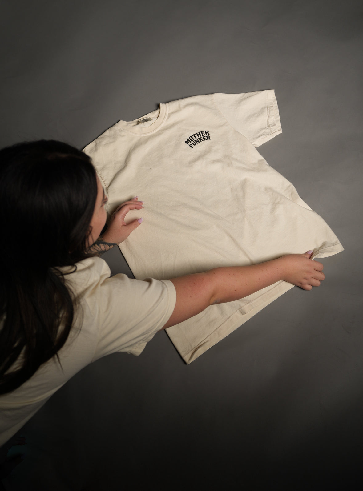 Mother Punker Kicks - Tee - Cream