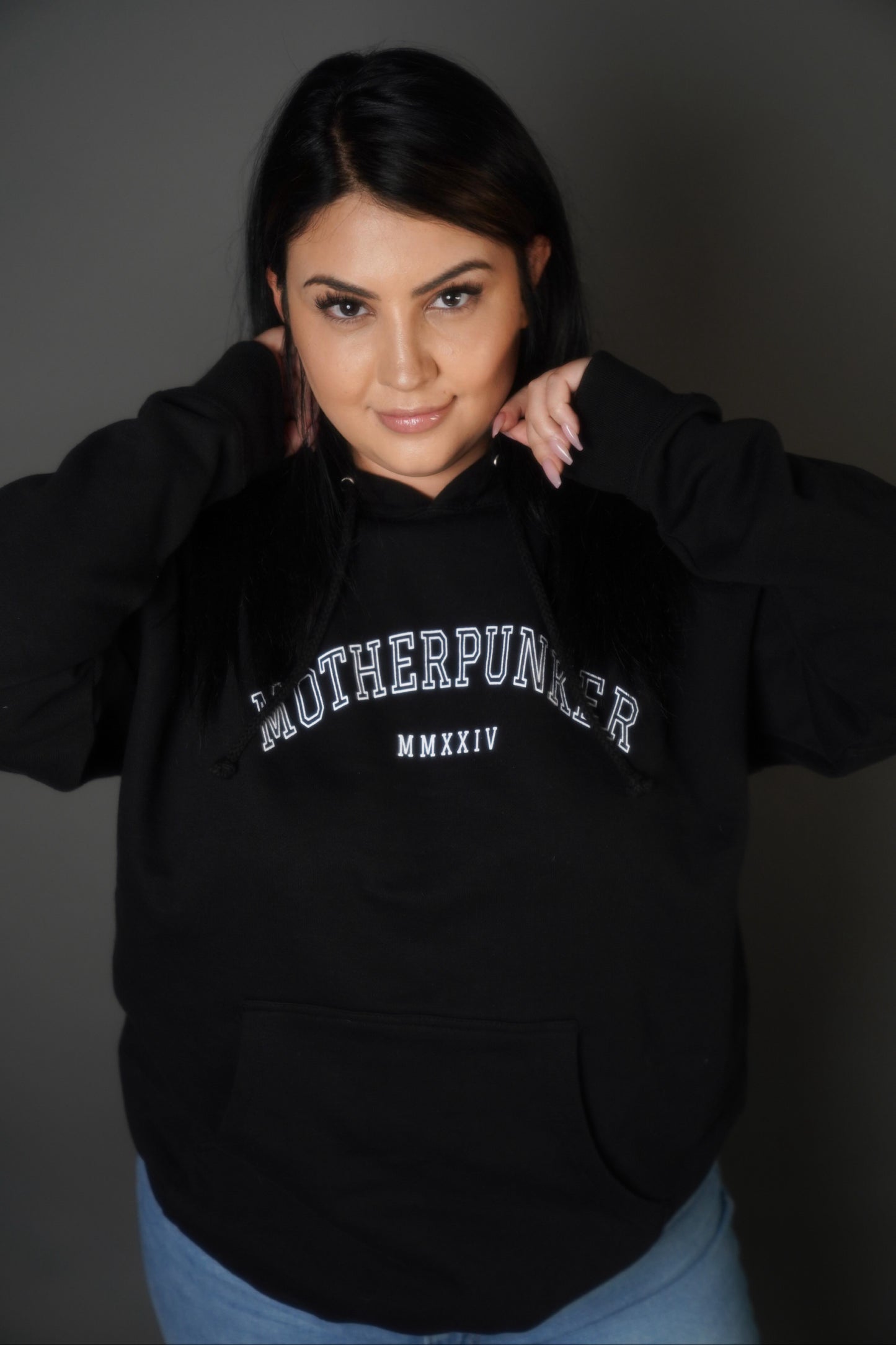 Mother Punker - Hoodie - Black